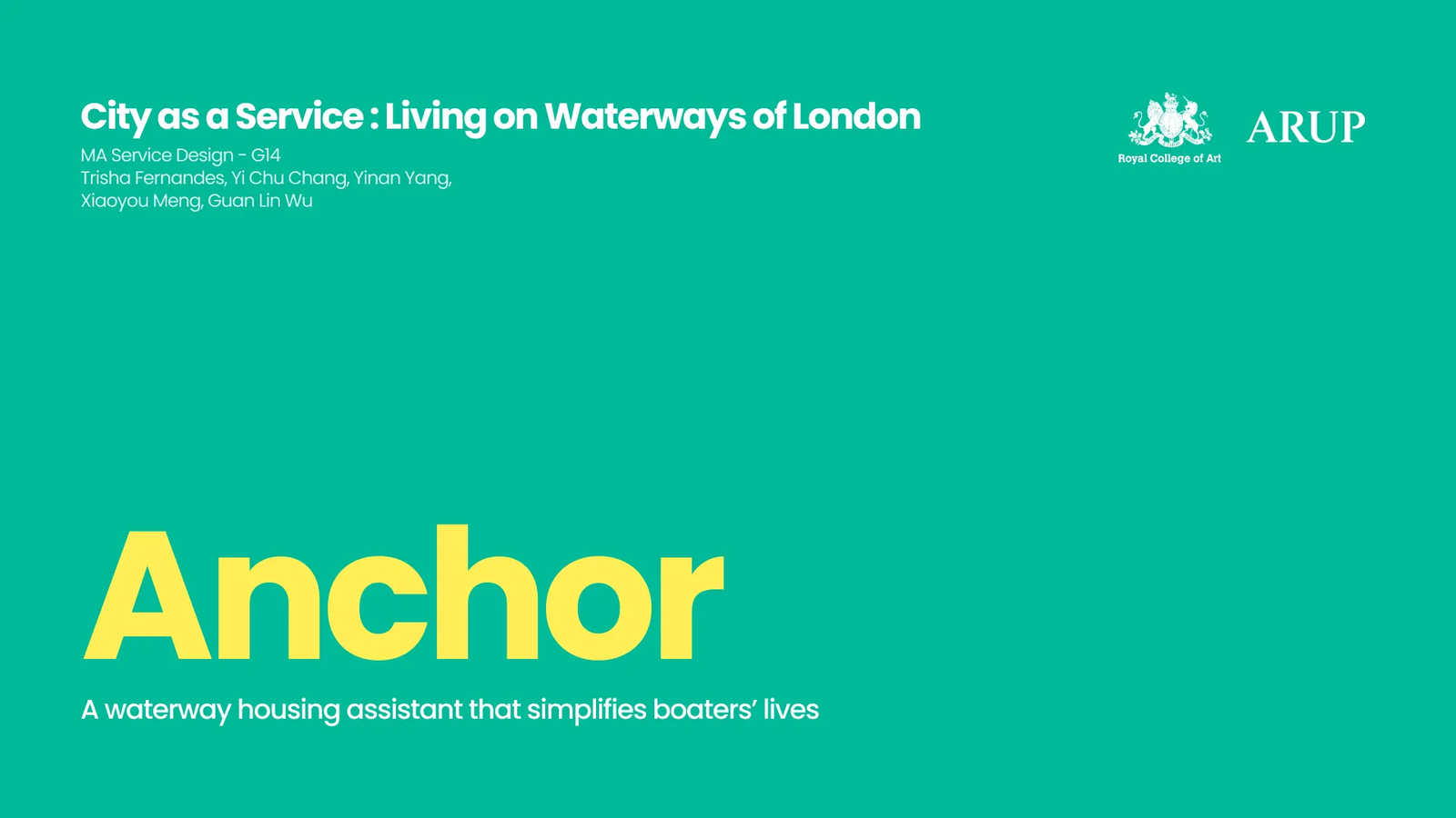 Preview of City as a Service, Housing on London Waterways project